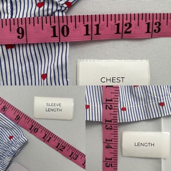 Baby Girl Valentine's Day Matching Set Bundle 12 months - Picture 3 of 14